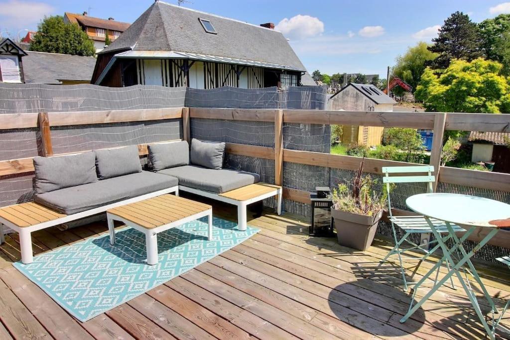 Maison Type Loft Avec Terrasses Villa Trouville-sur-Mer Bagian luar foto
